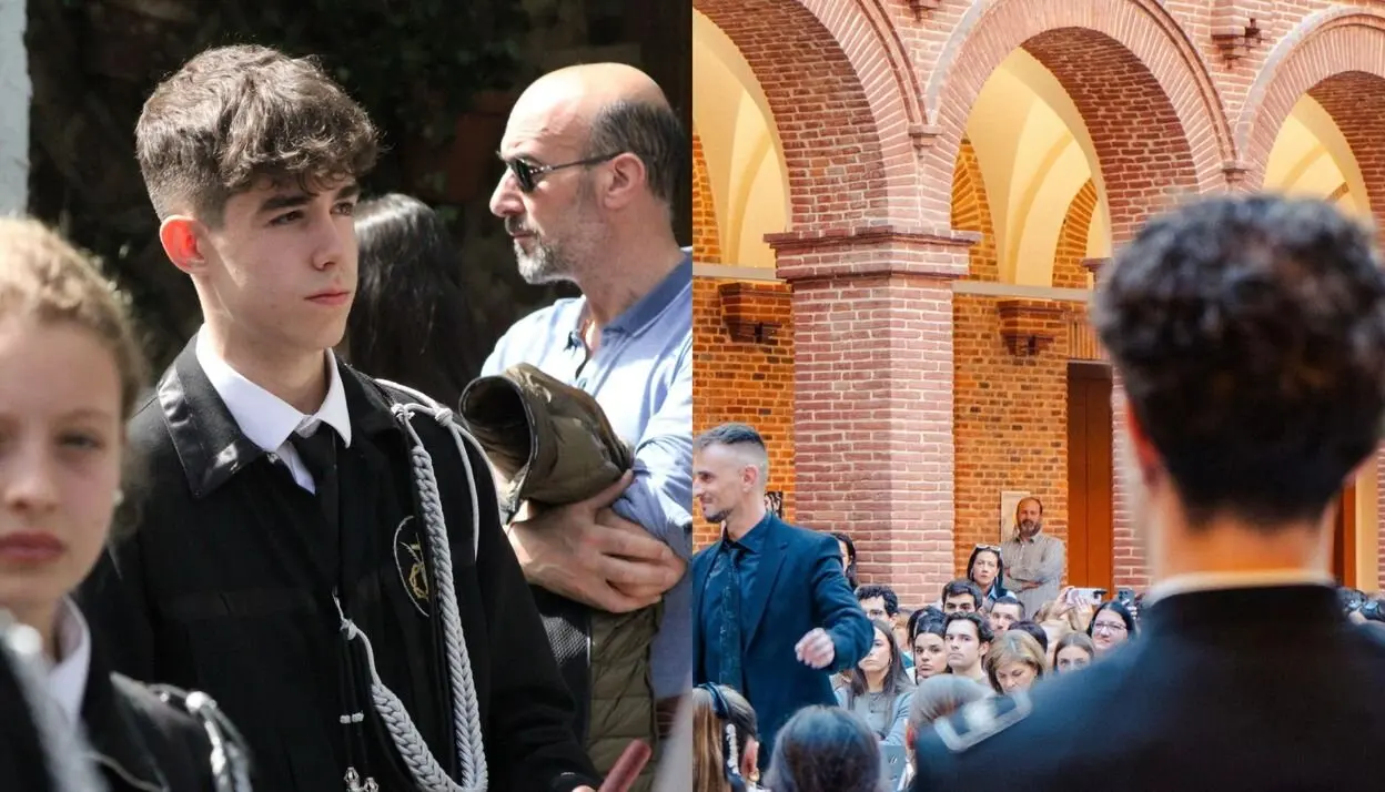 David Bello nos comparte dos fotos de su Semana Santa.