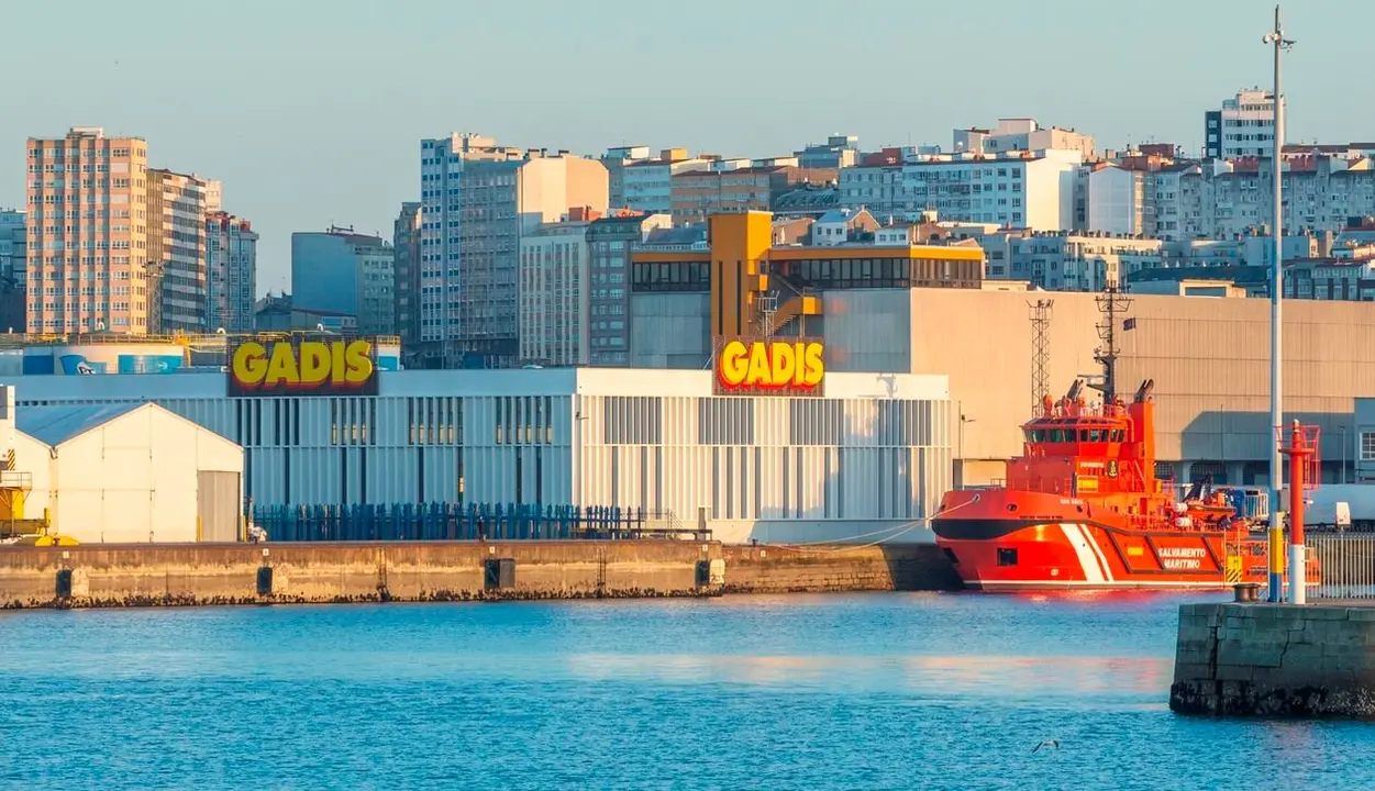 Gadis estrena una plataforma de pescado de 4.000 metros cuadrados en el Puerto de A Coruña.