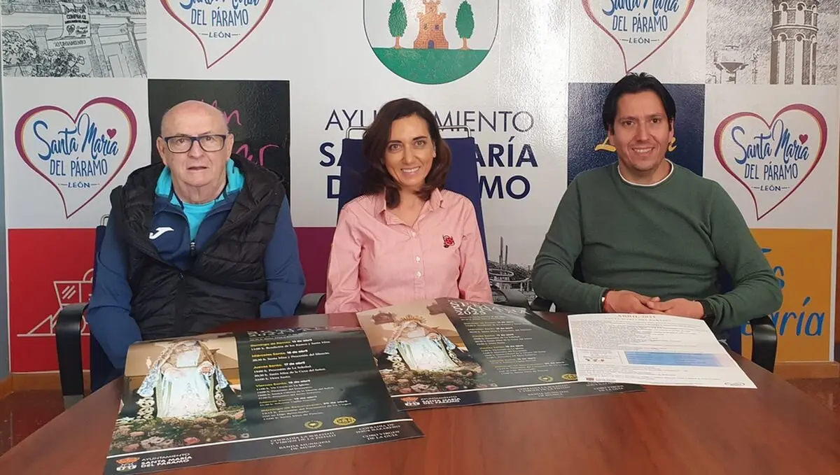 Santa María del Páramo presenta las actividades culturales del mes de abril con especial relevancia en la celebración de la Semana Santa.