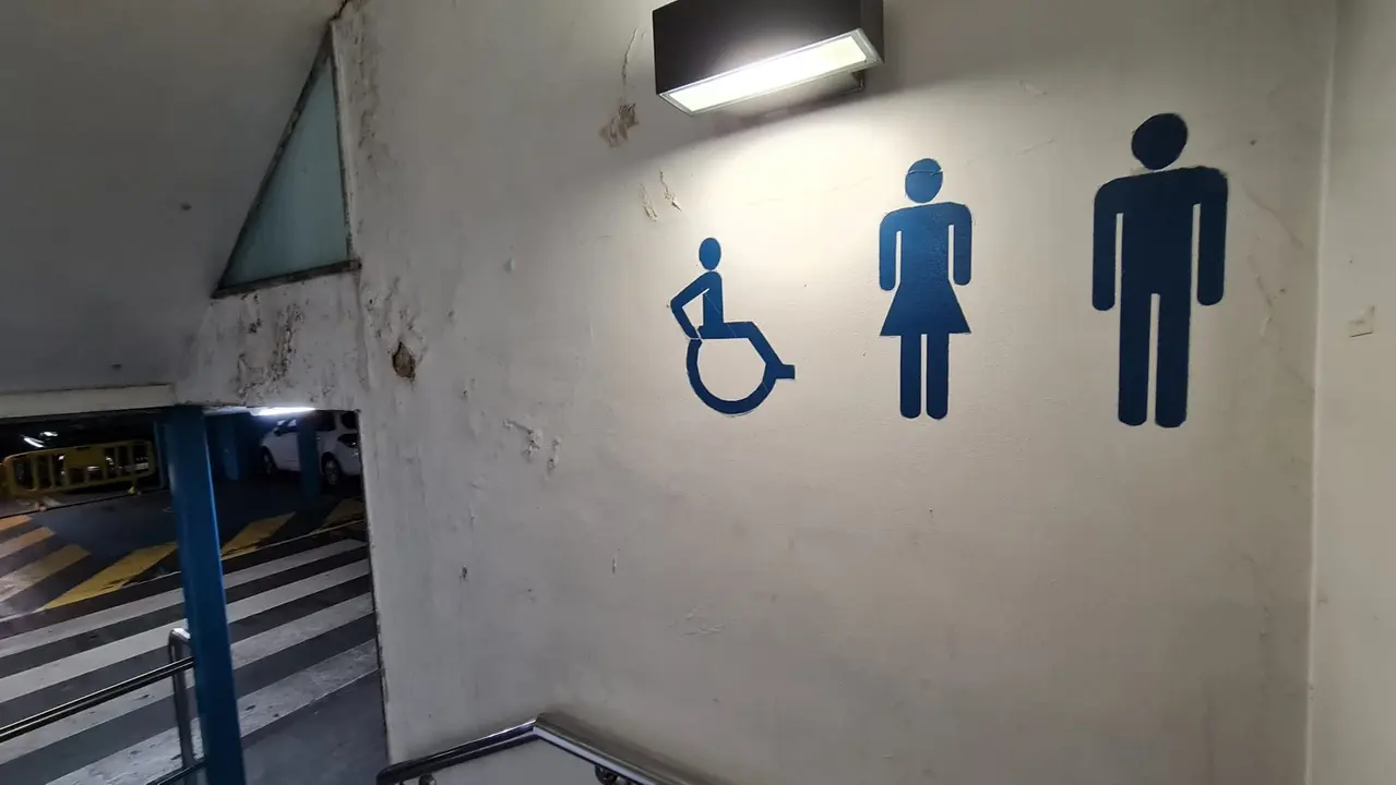 Imagen que presenta el aparcamiento de San Marcelo en la zona céntrica de la ciudad.