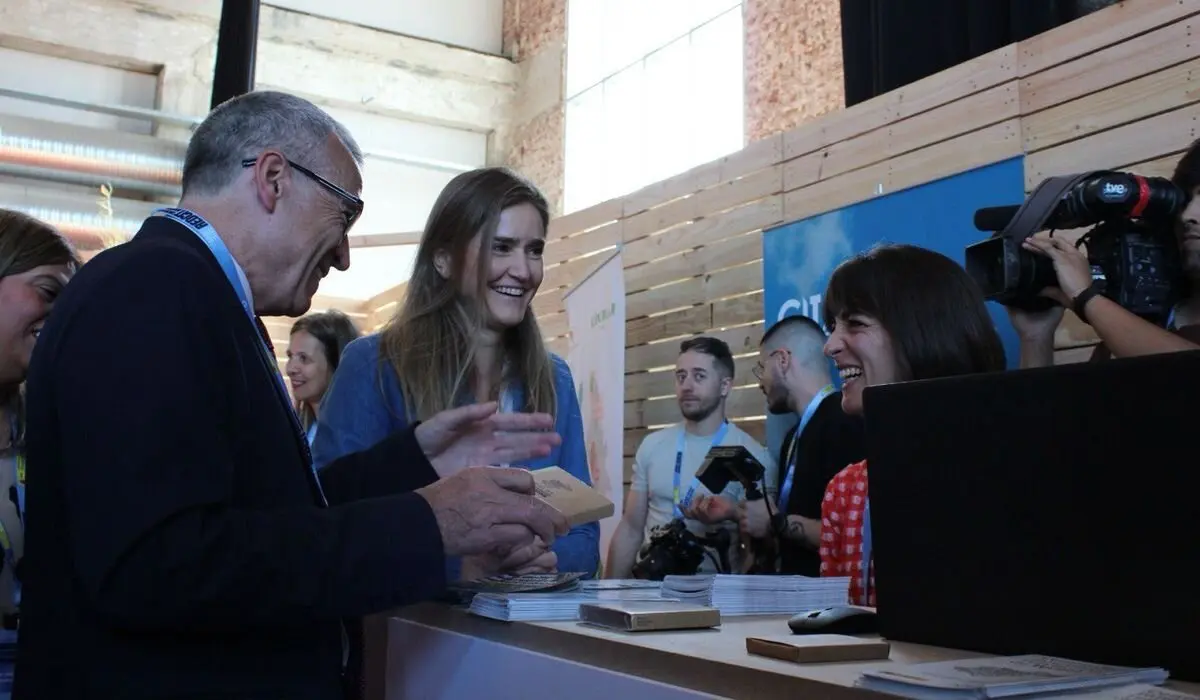 Ocho nuevos territorios se  La ministra para la Transición Ecológica y el Reto Demográfico del Gobierno de España, Sara Aagesen, visita el Encuentro Nacional de Centros de Innovación Territorial.