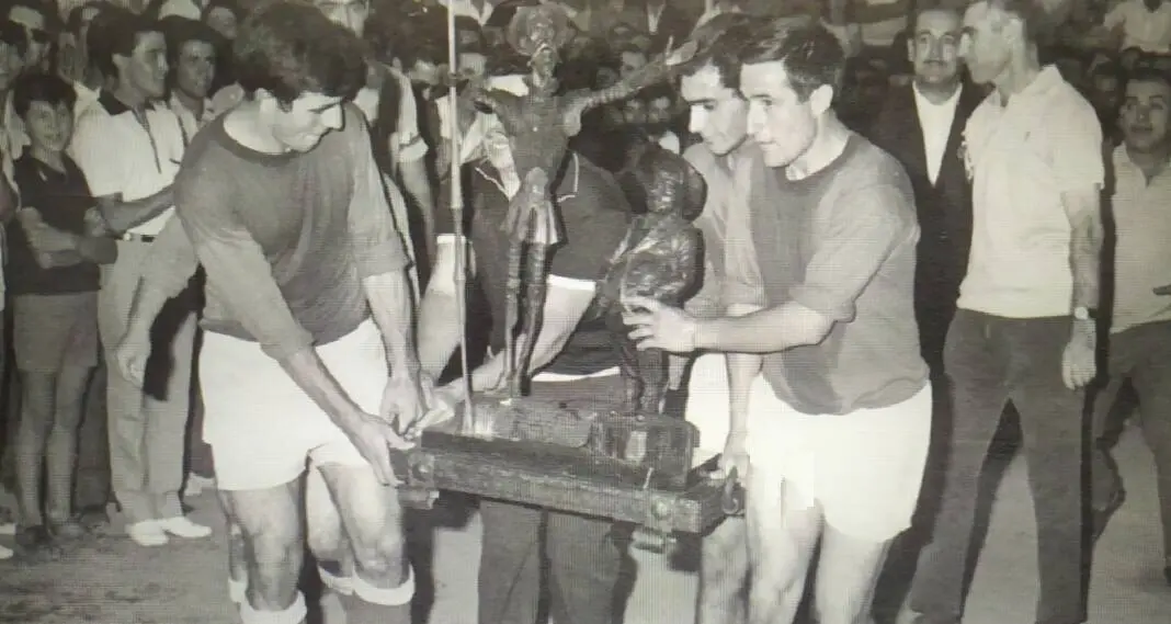 'Cabonara' a la derecha en una imagen de archivo.