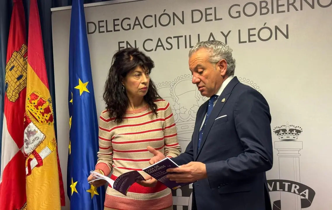 Ana Redondo y Nicanor Sen presentan la Guía de derechos para víctimas de género y violencia sexual.