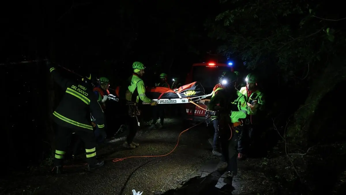 Imagen del suceso en Nápoles.