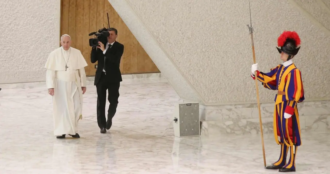 El papa Francisco, en una de sus comparecencias públicas.