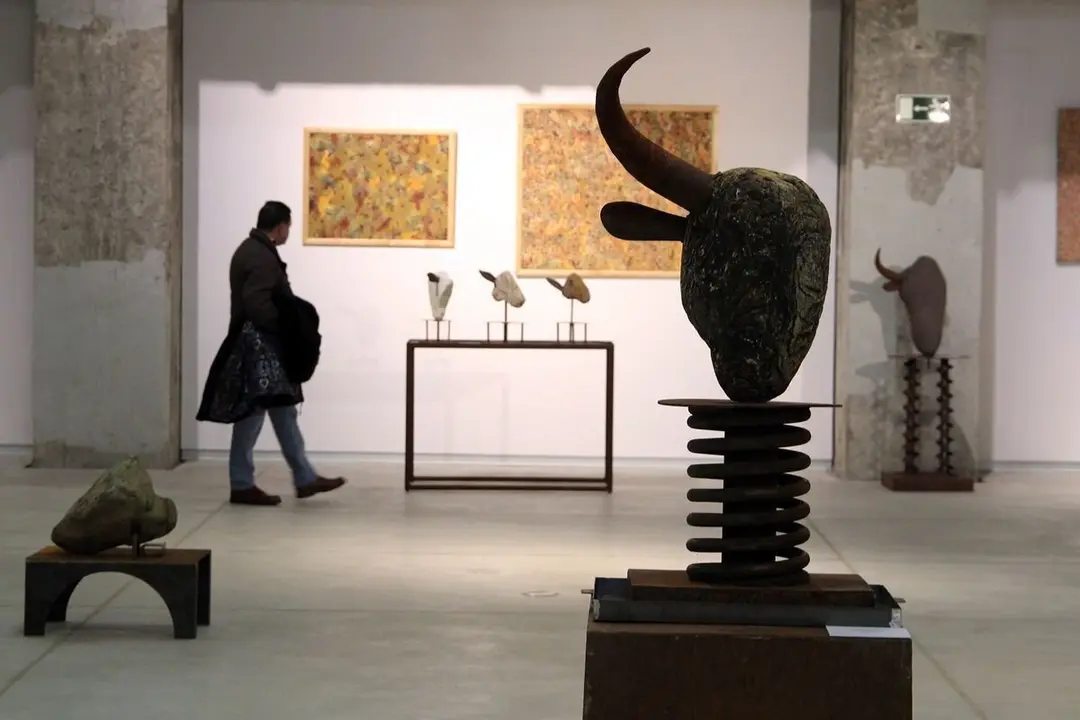 Imagen de la exposición 'Las Huellas de Altamira'.