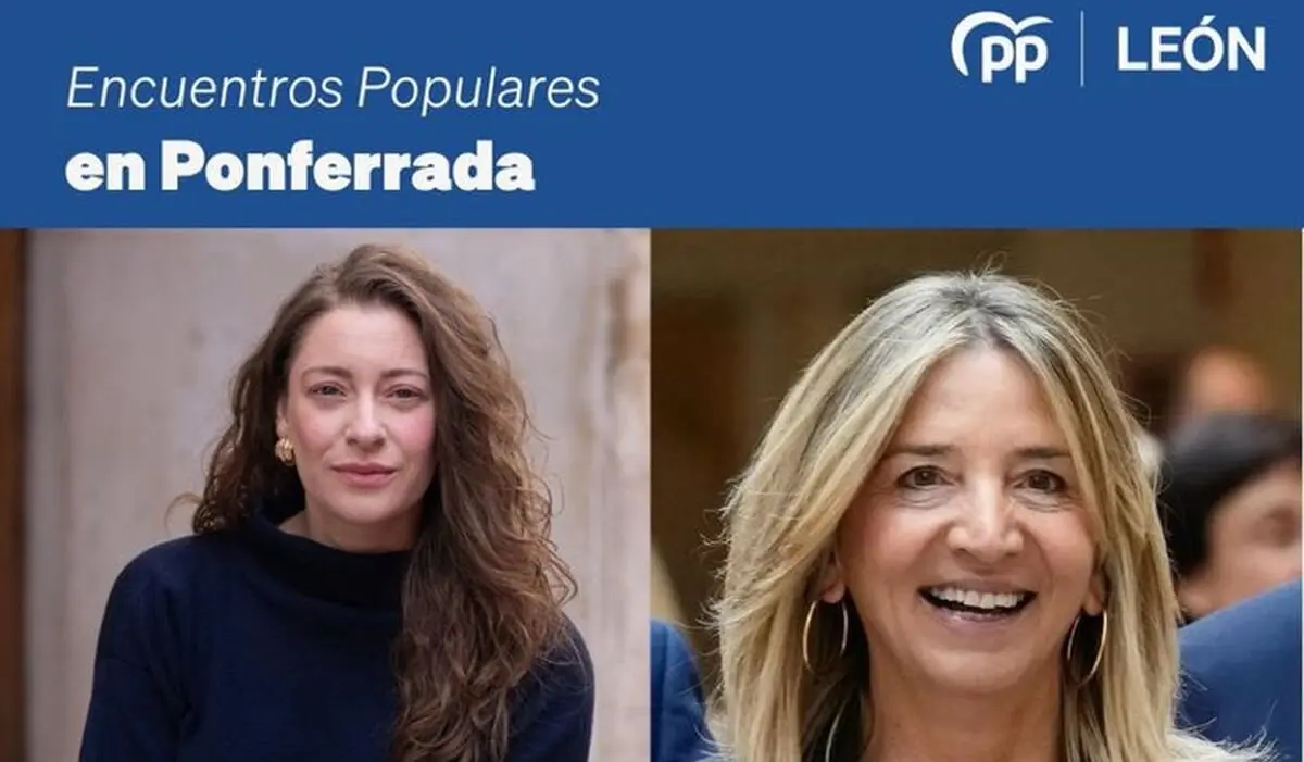 Alicia García y Ester Muñoz protagonizan en Ponferrada una nueva edición de los 'Encuentros Populares'.