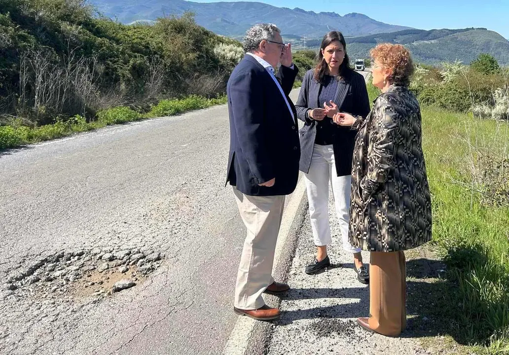 Imagen del acceso que ahora se mejorará debido a las carencias que presenta.