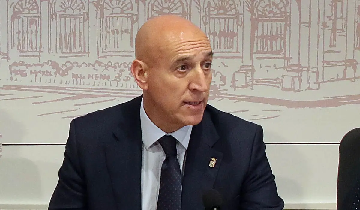 El alcalde de León, José Antonio Diez. Foto: Peio García.