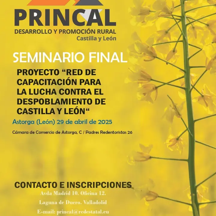 Astorga acoge el 29 de abril una jornada del proyecto Red de Capacitación para la Lucha Contra el Despoblamiento en Castilla y León.