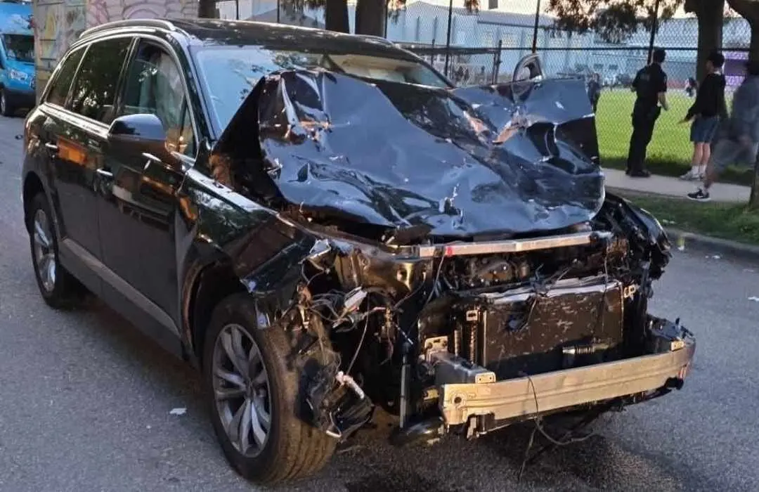 Imagen del vehículo utilizado por el atacante.