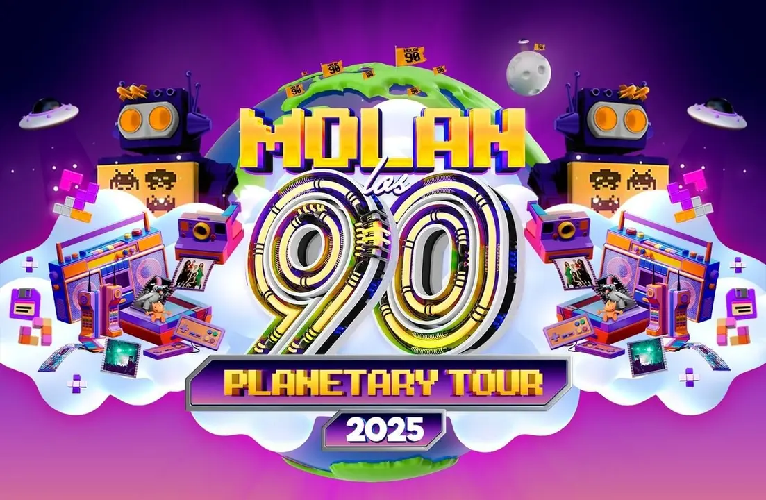 El festival 'Molan los 90' llega al Palacio de Exposiciones y Congresos de León.