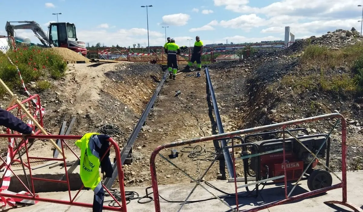 Imagen de la rampa de acceso.