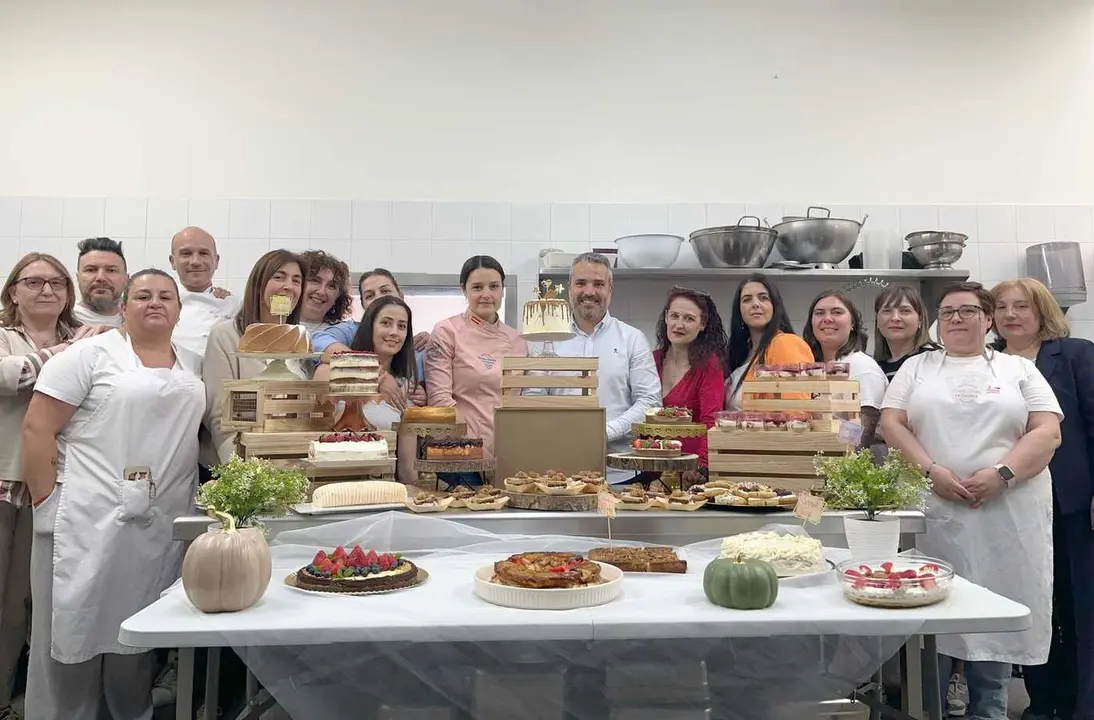 Imagen de las participantes en el curso a la conclusión del mismo.