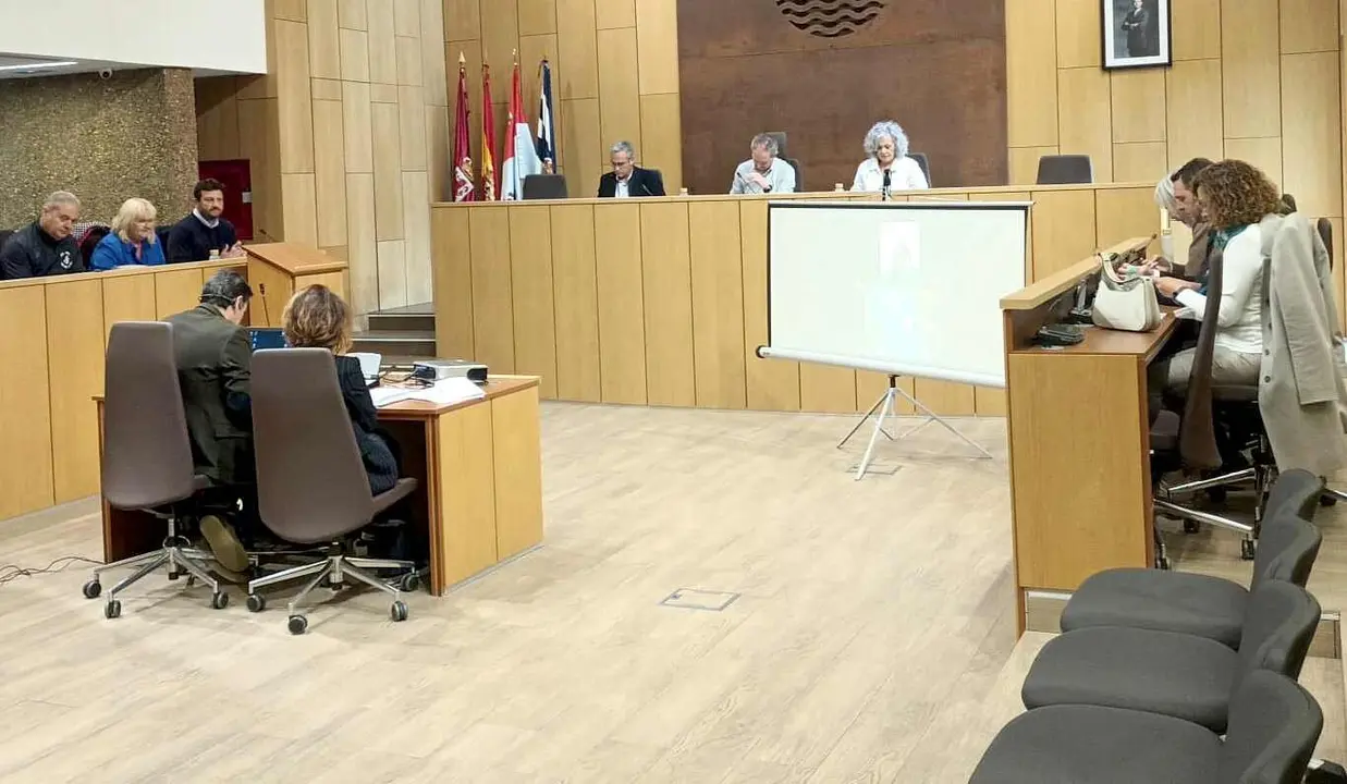 Un instante del pleno de Villaquilambre celebrado este jueves.