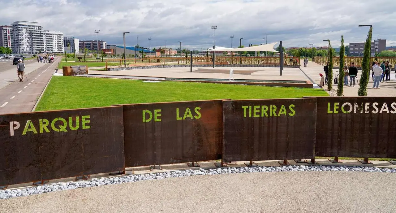Imagen de la apertura del Parque de las Tierras Leonesas.