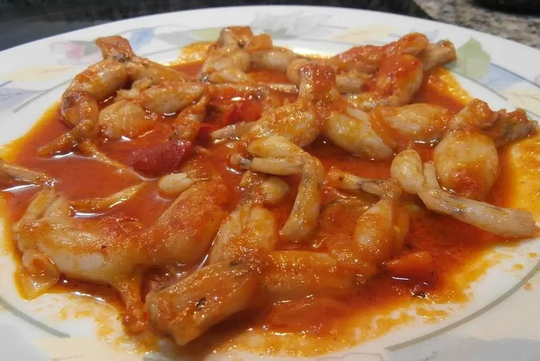 Ancas de rana a la bañezana, toda una delicia gastronómica.