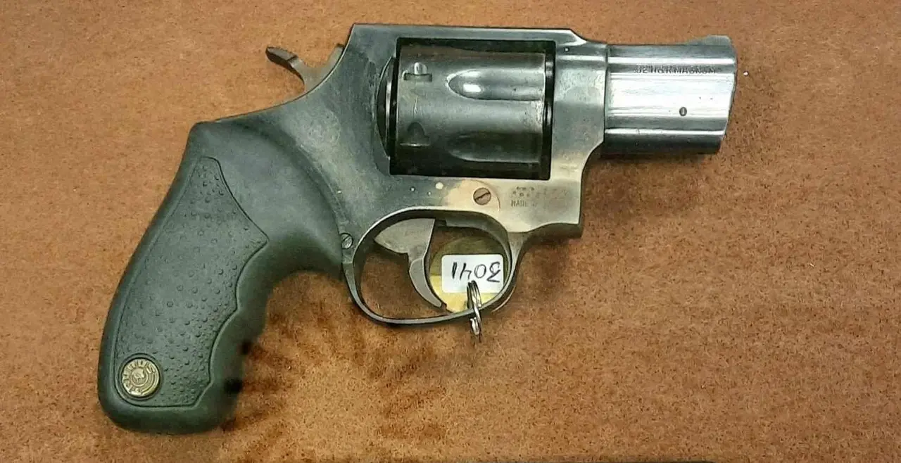 Imagen del arma del crimen de Isabel Carrasco fotografiada en el Museo de Armas Criminales.