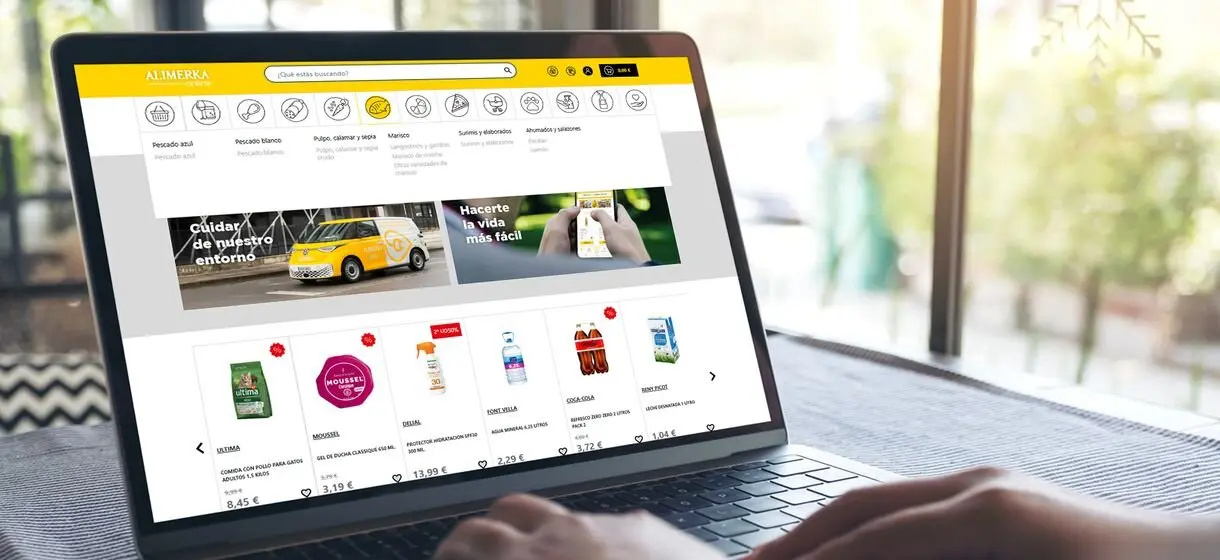 Alimerka renueva su entorno online y presenta una app más moderna y práctica.