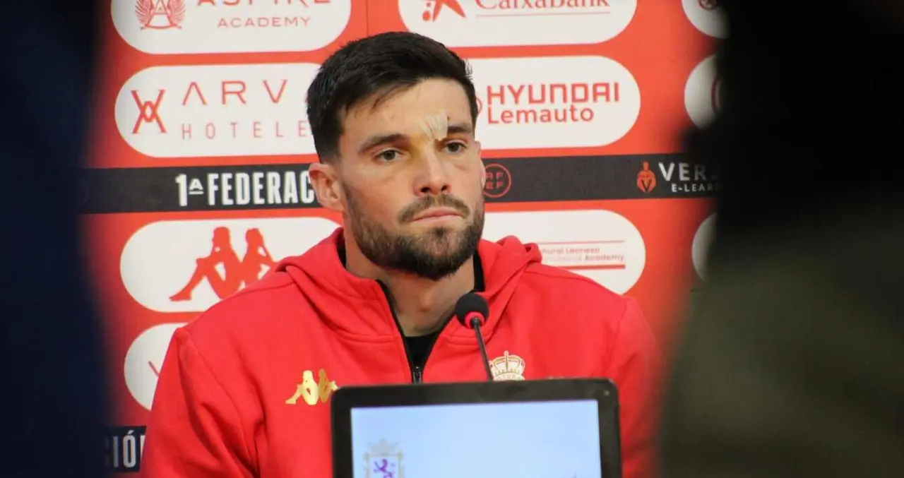Eneko Satrústegui, durante su rueda de prensa.