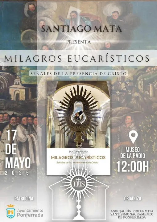 Imagen del cartel de la presentaci&oacute;n del libro.