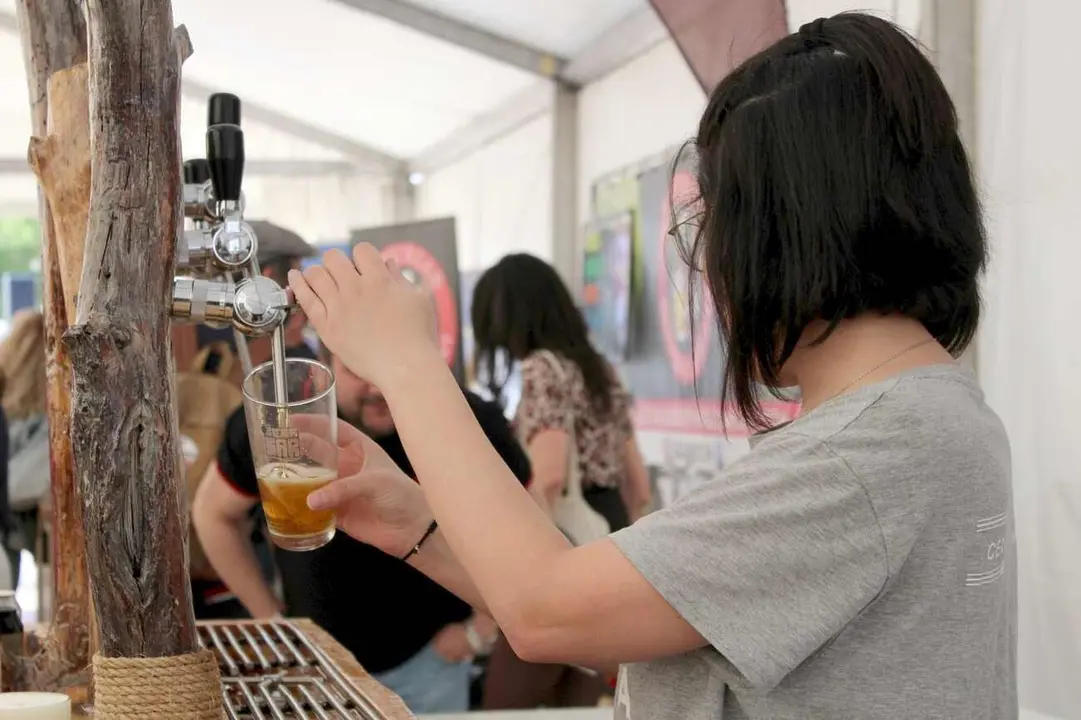 Imagen de la Feria de Cerveceros en San Andrés del Rabanedo.