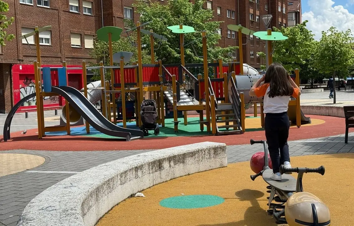 Imagen del parque Gran Capitán en San Andrés del Rabanedo.