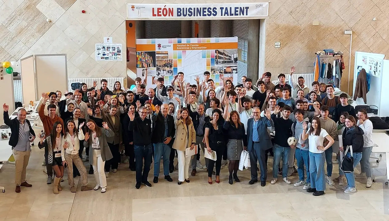 Foto de archivo de la celebración del León Business Talent 2024.