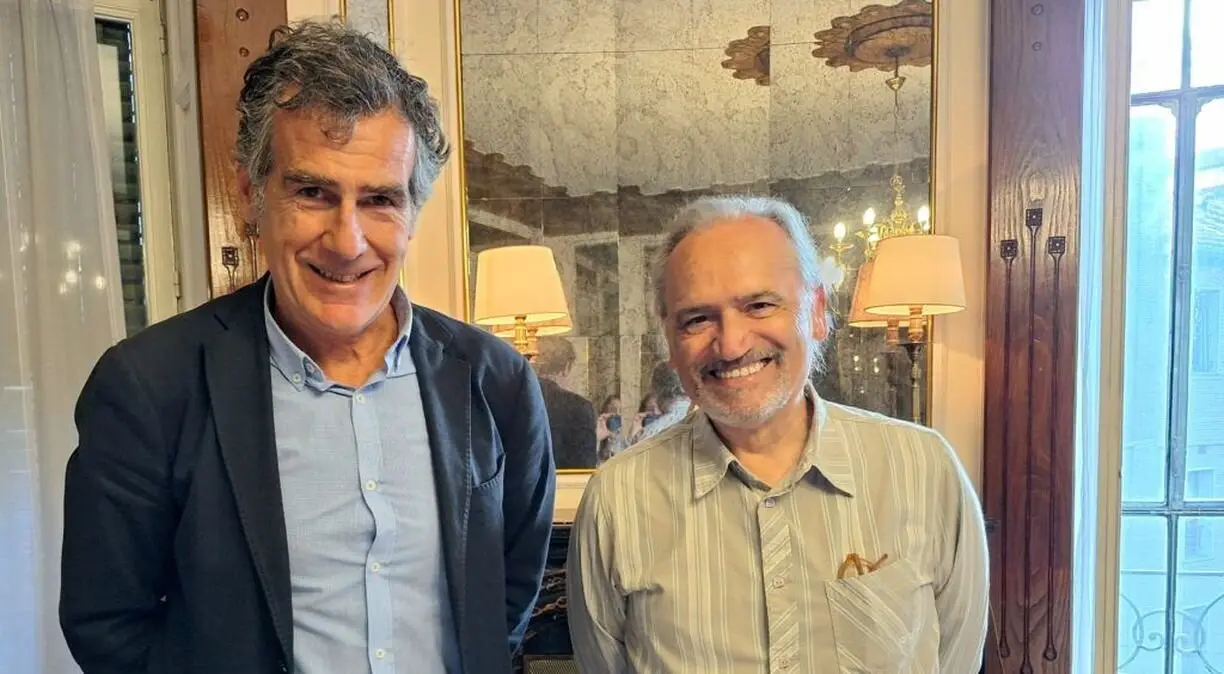 Carlos Chaguaceda, protagonista en las 'Conversaciones en la casa'.
