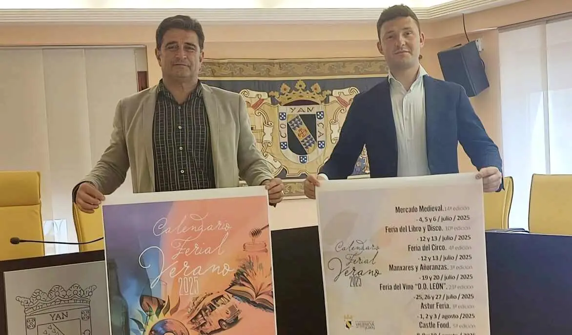Un instante de  la presentación del calendario de ferias.