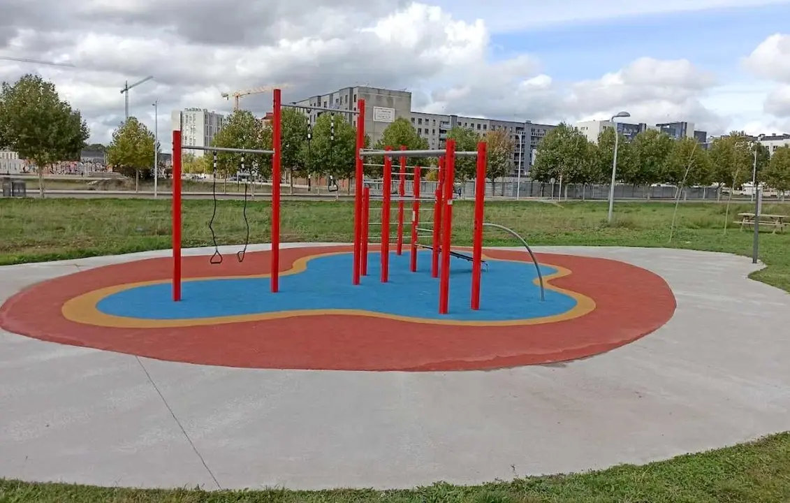 Imagen del parque de Participación Ciudadana en La Lastra.