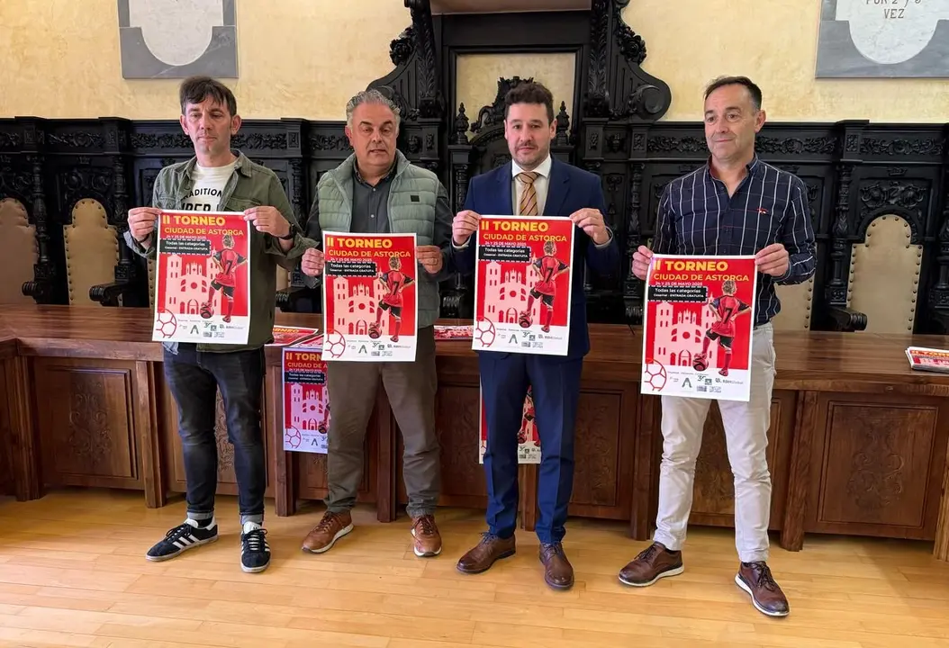 Presentación del II Torneo de fútbol base Ciudad de Astorga.