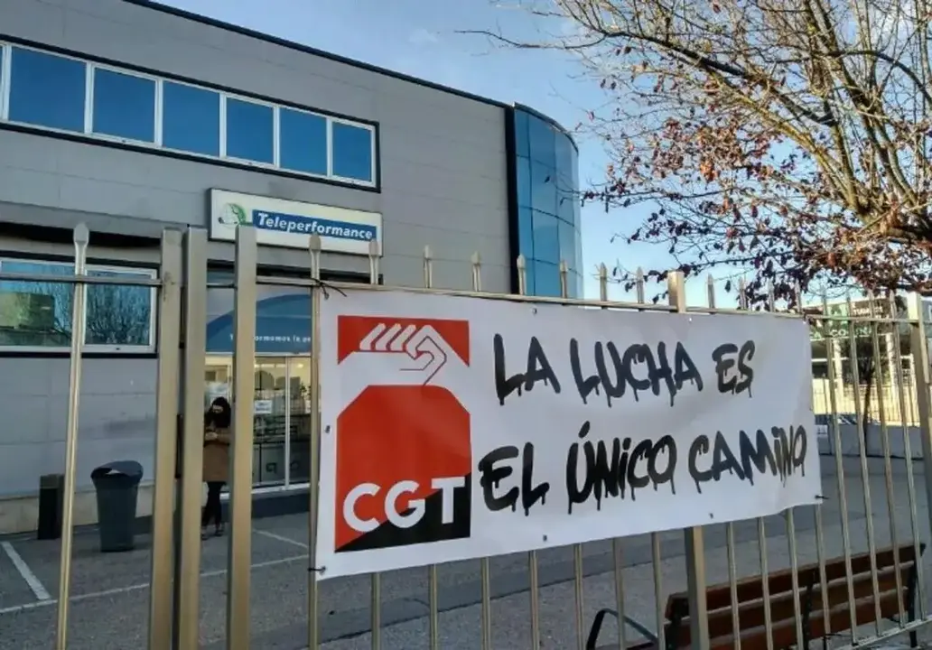 Imagen de un conflicto anterior en Teleperformance.