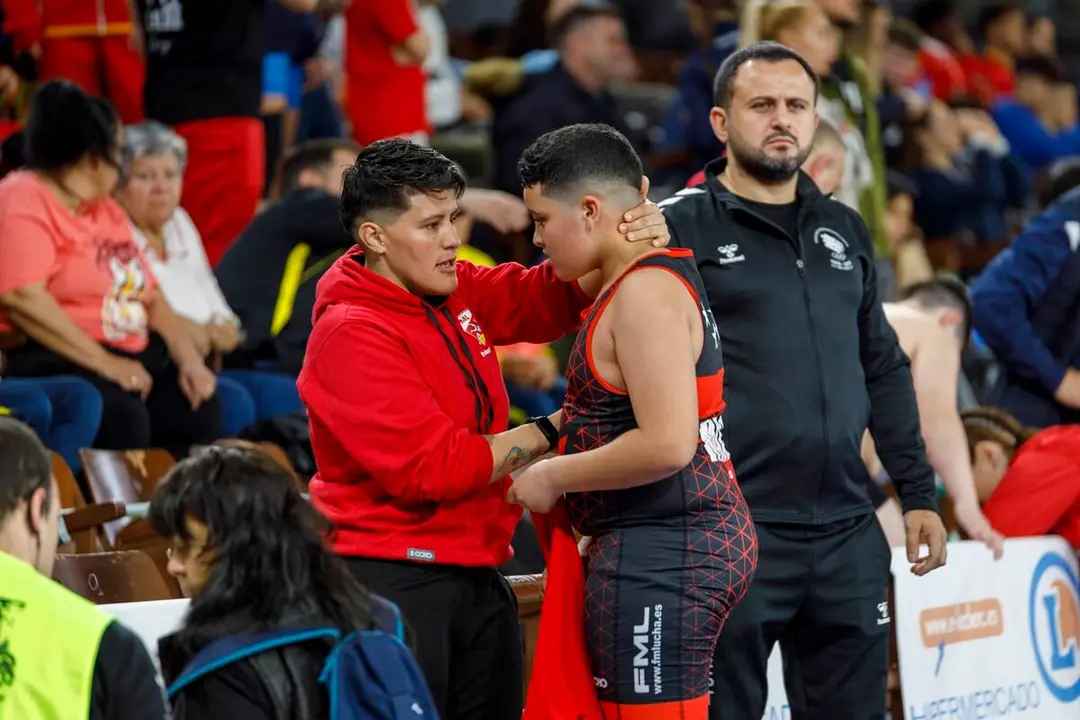 Sandra Roa, en los Campeonatos de España disputados en León la temporada pasada. / FELUCHA