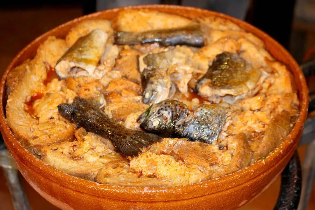 Sopa de trucha, un clásico de la cocina leonesa.