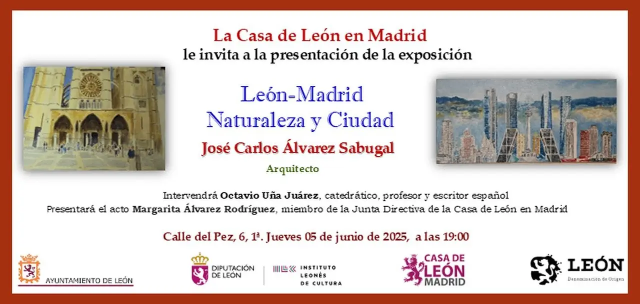 La Casa de León en Madrid presenta la exposición "LEÓN–MADRID. Naturaleza y Ciudad".