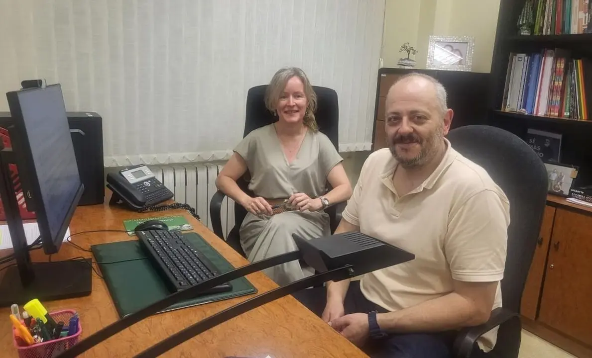 Los profesores de la ULE Rosana Fuentes y José Luis del Campo Villares han sido los encargados de esta pionera investigación que se presentará en jornada ‘Wine Land’ en Haro.