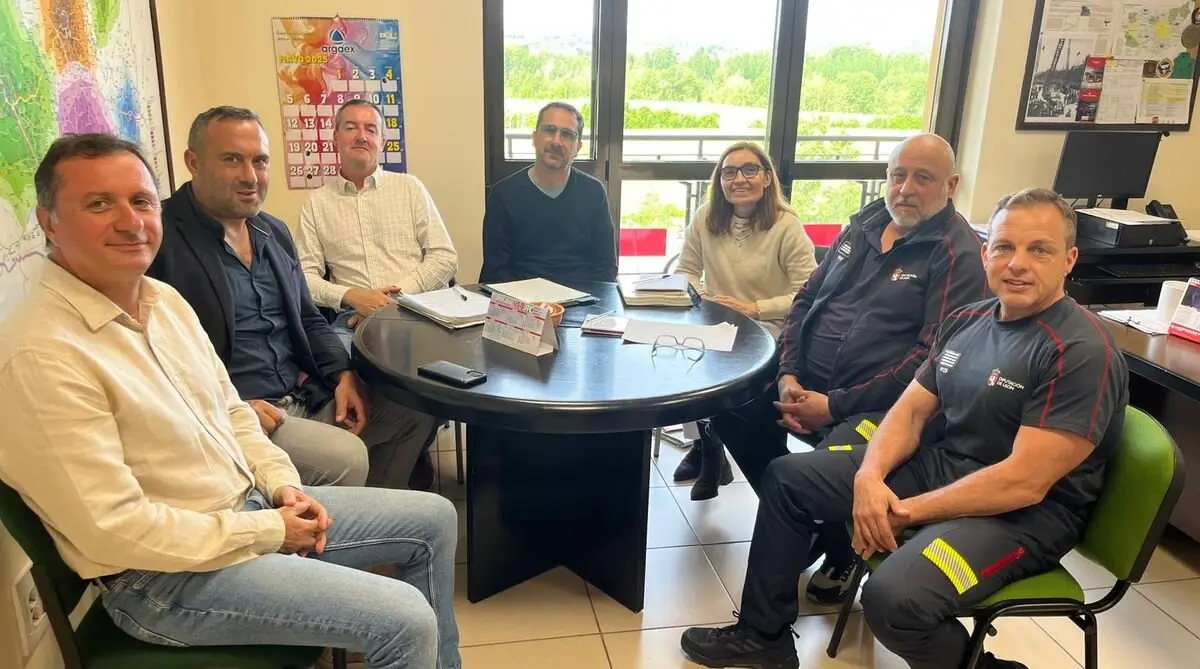 Reunión Protección Civil.