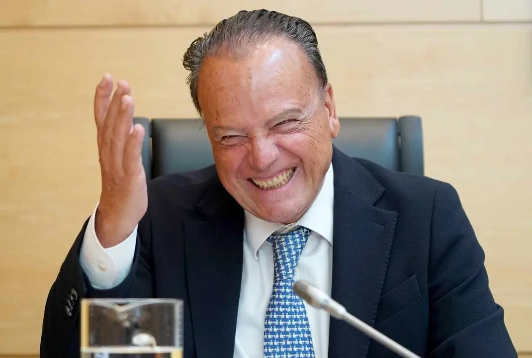 Comparecencia del presidente del Consejo de Cuentas de Castilla y León, Mario Amilivia, en la Comisión de Economía y Hacienda de las Cortes.