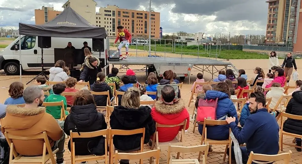 Una actividad reciente organizada por la asociación de vecinos de La Lastra