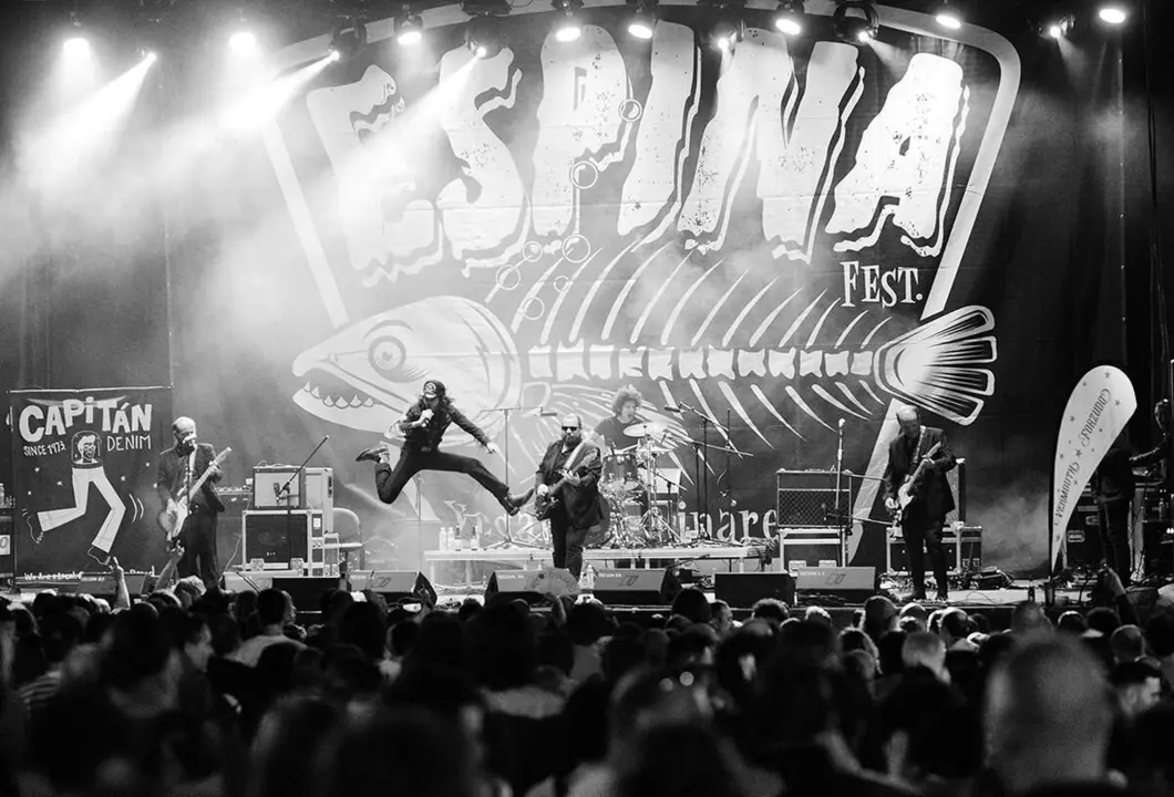 Uno de los conciertos de la pasada edición del Espina Fest. / JUXE ARETA GOÑI