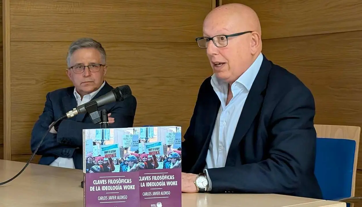 Un instante de la presentación de 'Claves filosóficas de la ideología woke'.