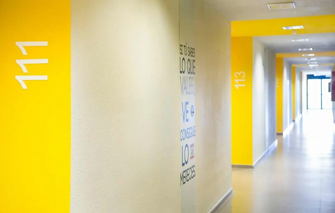Imagen de una residencia juvenil.