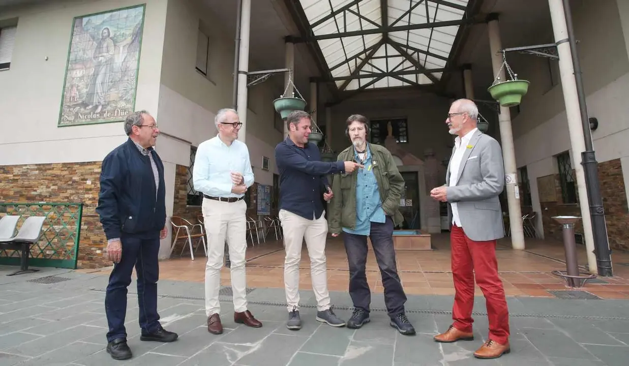 Acto de presentación del programa de actos previsto con motivo de la celebración del 25 Aniversario del Albergue de Peregrinos de Ponferrada San Nicolás de Flüe
