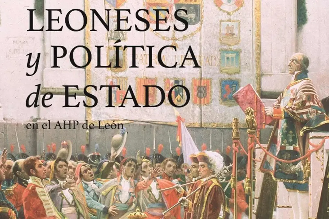Imagen parcial de la Semana de Archivos con la muestra Leoneses y Política de Estado.