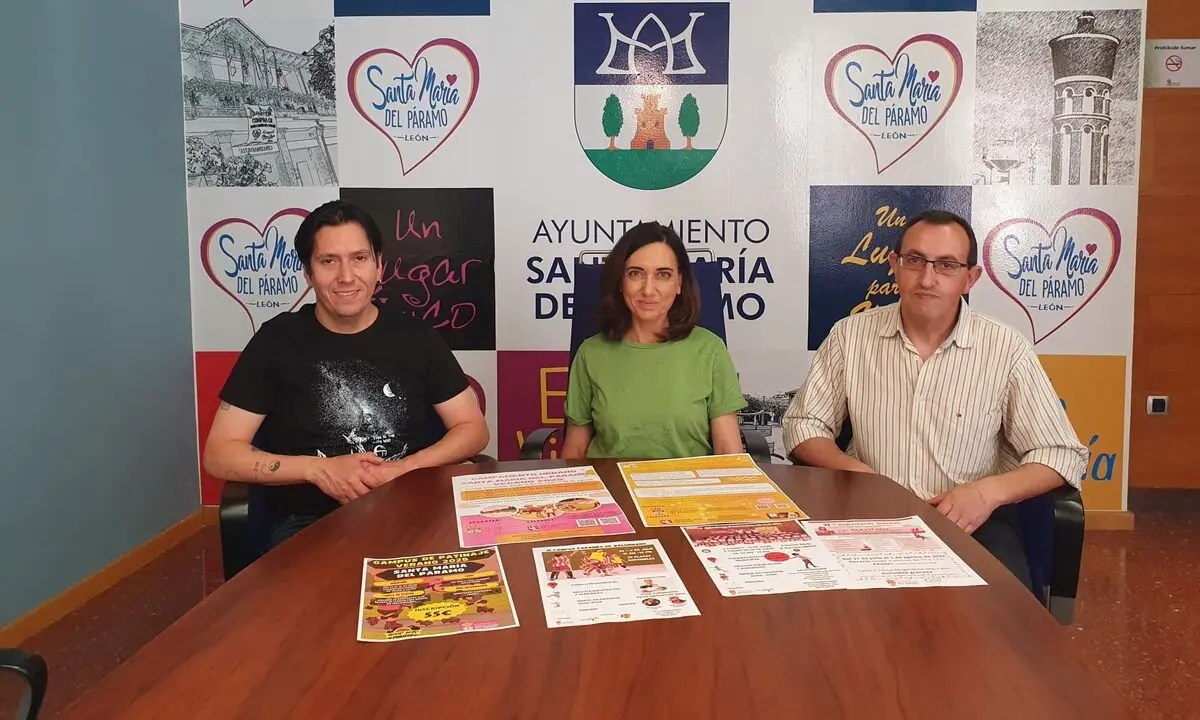 Presentación de las actividades de verano de Santa María del Páramo