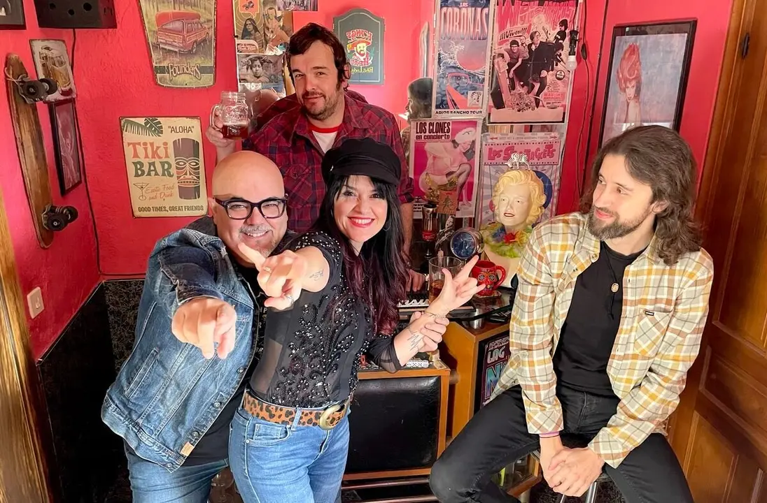 La banda asturleonesa Detroit Cebras.