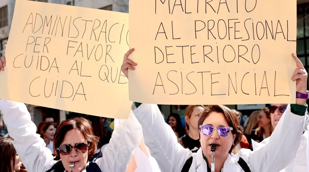 La protesta de los médicos se ha extendido por toda la provincia de León.