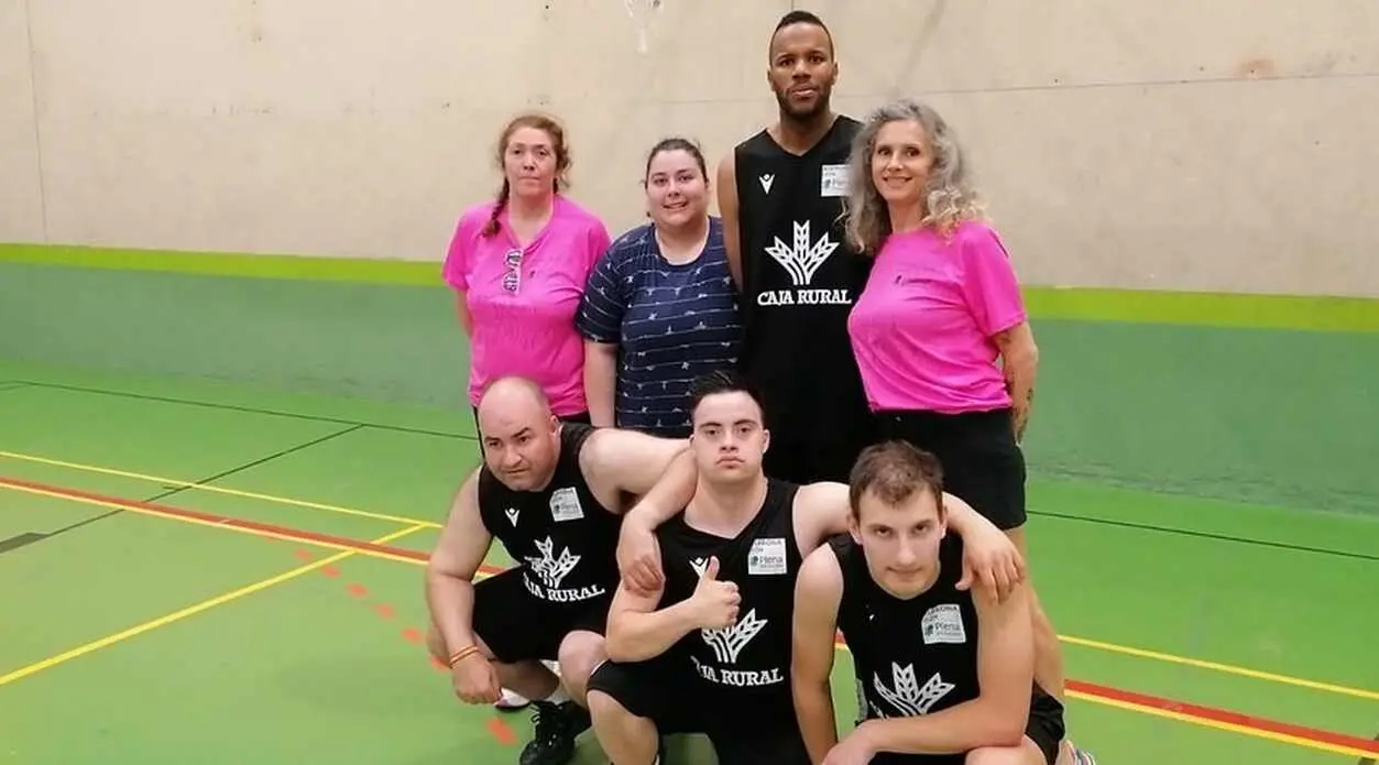 Equipo de Asprona León, que ha sumado un gran éxito durante el fin de semana.