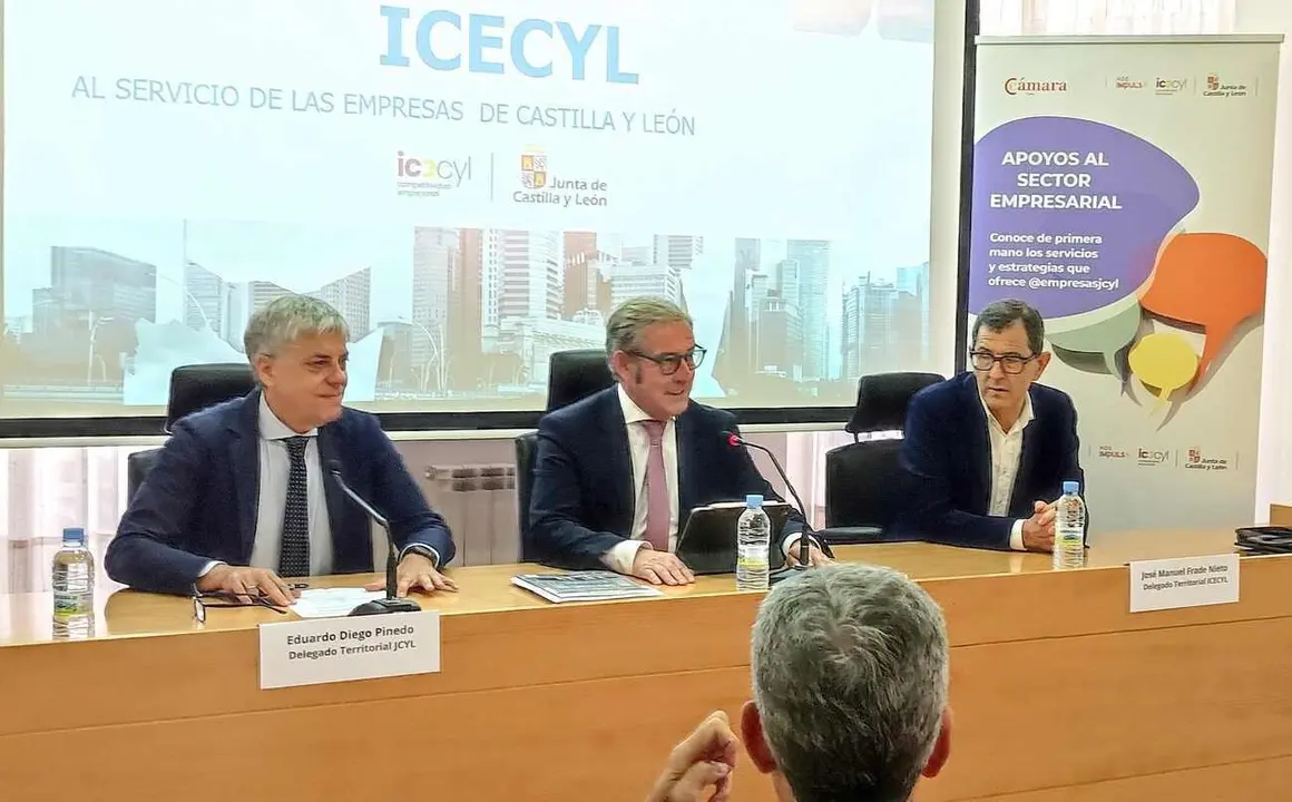 Un instante de las jornadas celebradas este lunes en la Cámara de Comercio de León.